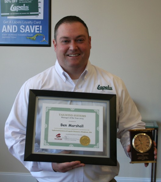 photo of Ben Marshall of Lapels Dry Cleaning of Hingham