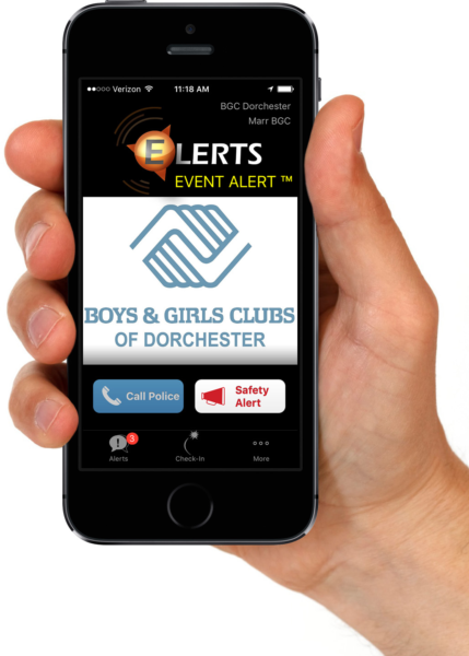 photo of ELERTS app for Boys & Girls Club of Dorchester