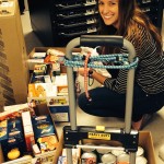 Kate Doherty, staff accountant at Rodman CPAs organizes food donations