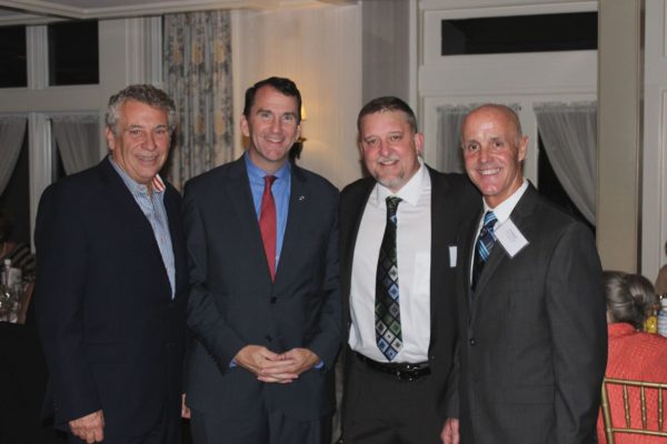 Paul Vercollone, State Representative Jim Cantwell, Jonathan Bond and Jim Bunnell