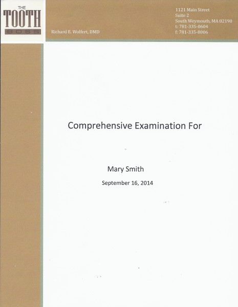 report cover