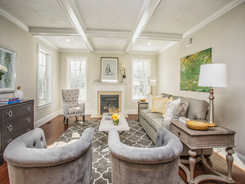 photo of interior of a Stonebridge Homes model home. 