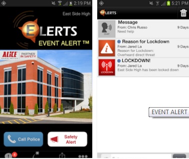 photo of elerts app