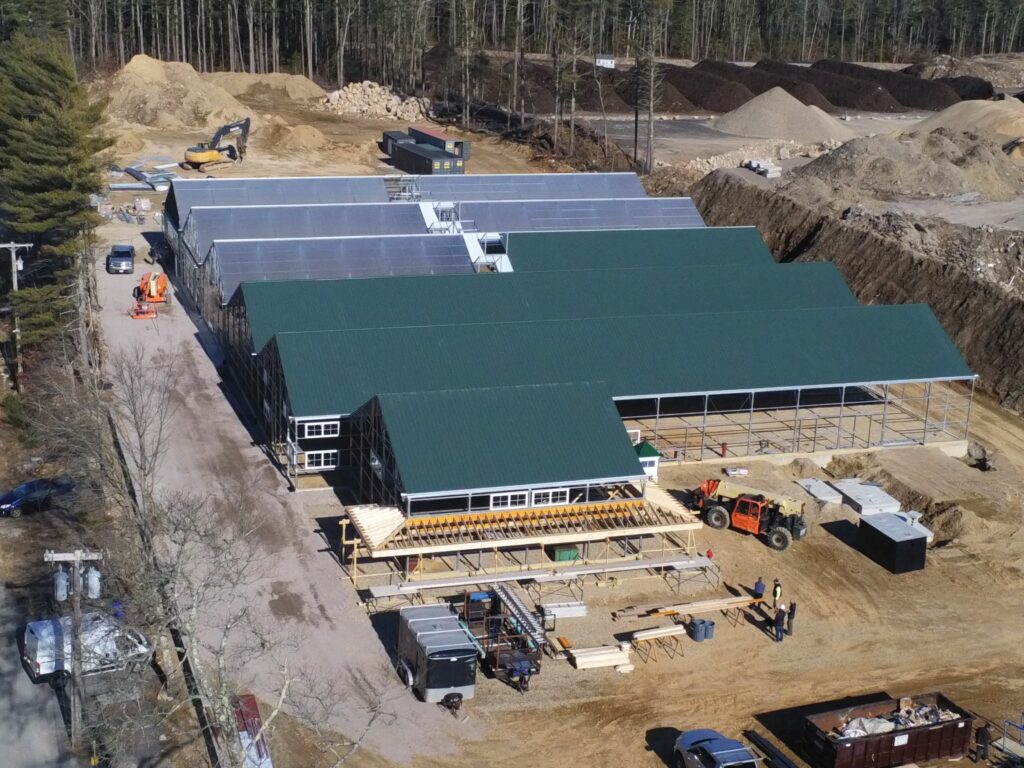 photo of medical marijuana dispensary being built in Middleborough, Massachusetts