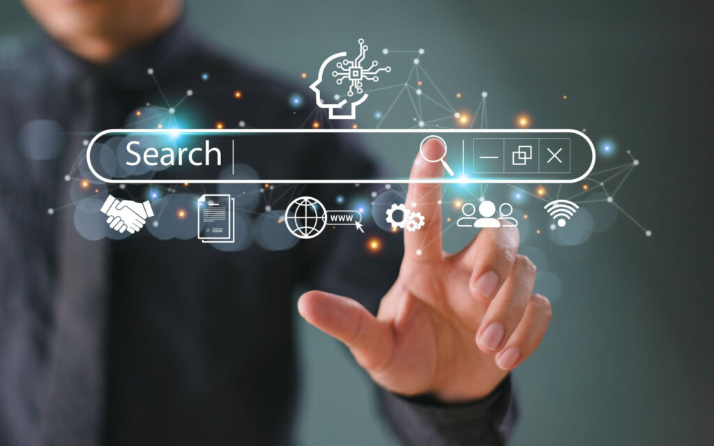 Business achieving media visibility through AI-powered search and public relations